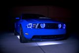 Oracle 10-14 Ford Mustang LED Headlight Halo Kit - Amber thumbnail 2