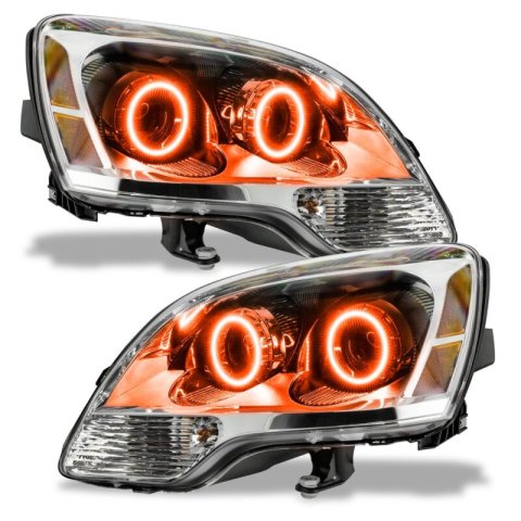 Oracle 07-12 GMC Acadia LED Headlight Halo Kit - Amber thumbnail 2