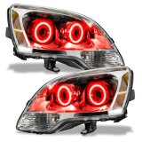 Oracle 07-12 GMC Acadia LED Headlight Halo Kit - Red thumbnail 2