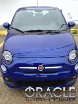 Oracle 12-17 Fiat 500 LED Headlight Halo Kit - Red thumbnail 2