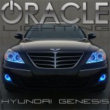 Oracle 09-10 Hyundai Genesis LED Headlight Halo Kit - Blue thumbnail 2