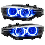Oracle 12-13 BMW 3/328 LED Headlight Halo Kit - Blue thumbnail 4