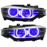Oracle 12-13 BMW 3/328 LED Headlight Halo Kit - UV/Purple thumbnail 4