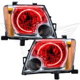 Oracle 05-14 Nissan Xterra LED Headlight Halo Kit - Red thumbnail 4