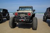 Oracle 07-17 Jeep Wrangler Surface Mount LED Headlight Halo Kit - Red thumbnail 6