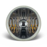 Oracle 7in Sealed Beam Glass Lens Headlight Non-Halo-Compatible with H4 LED Bulbs thumbnail 1