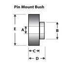 SuperPro Universal Shock Bush With Spig thumbnail 3