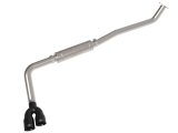 aFe Rebel Series 3in 304 Stainless Middle-Side Exit Exhaust Black Tips Toyota Hilux 15-26 L4-2.4/2.8 thumbnail 1