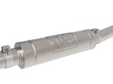 aFe Rebel Series 3in 304 Stainless Middle-Side Exit Exhaust Black Tips Toyota Hilux 15-26 L4-2.4/2.8 thumbnail 2