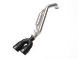 aFe Takeda 2-1/2in 304 Stainless Steel Axle-Back Exhaust w/ Black Tip Hyundai Kona 24-26 L4-1.6L (t) thumbnail 1