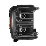AlphaRex 23-26 Ford F-250 SD LUXX LED Proj Headlights Blk w/Activ Light/Seq Signal/Switchback thumbnail 4