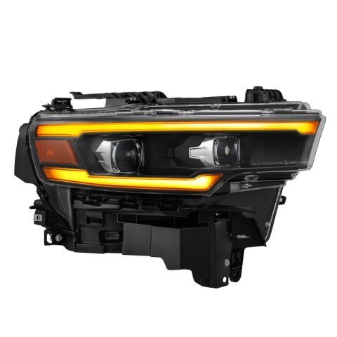 AlphaRex 25-26 Dodge Ram 1500 Luxx LED Proj Headlights -Black w/Activ Lit/ Seq Signal/Switchbk DRL thumbnail 7