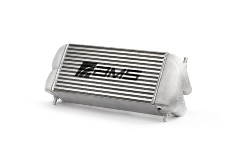 AMS Performance 2015+ Ford F-150 & Raptor 2.7L/3.5L EcoBoost Stock Loc. Intercooler (Silver w/ Logo) thumbnail 1