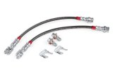 APR 15-24 Volkswagen GTI/19-24 Volkswagen Jetta Braided Stainless Steel Brake Line Set - Rear thumbnail 1