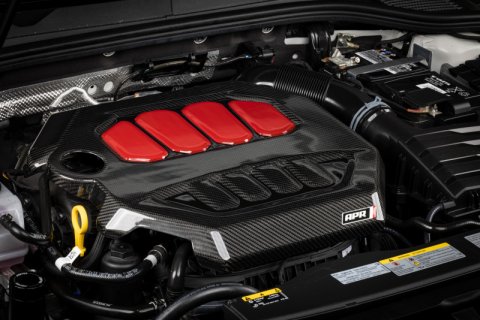 APR 22-26 Audi A3/A3 Quattro/S3/VW Golf R/GTI EA888.4 (8Y/MK8) 2.0T Twill Carbon Fiber Engine Cover thumbnail 4