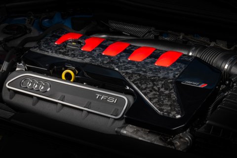 APR 17-26 Audi RS3/18-22 Audi TT RS Quattro EA855.2 (8V/8Y/8S) 2.5T Forged Carbon Fiber Engine Cover thumbnail 4