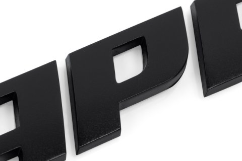 APR Badge - Satin Black thumbnail 2