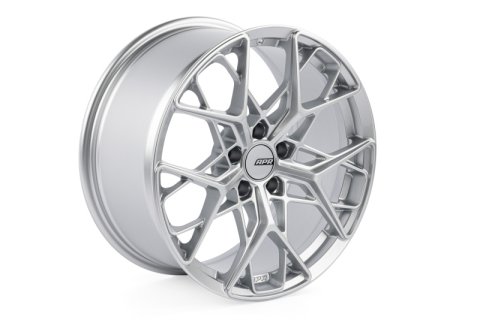 APR A02 Flow Formed - 20x9.0 - 5x112 - ET37 - 66.5mm Center Bore - Hyper Silver Wheel