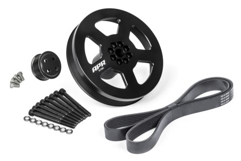 APR 15-18 Audi A6/A7/A8 Quattro (3.0 TFSI) Supercharger Drive & Crank Pulley w/Belt (Bolt On) thumbnail 1