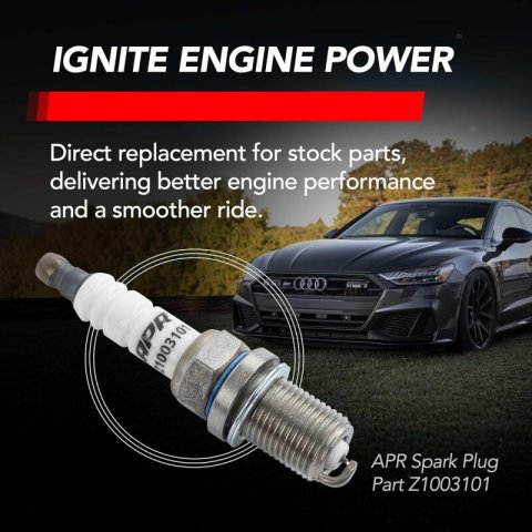 APR EA888.1/2/EA837/EA113 Iridium Pro Spark Plug - Heat Range 9 - 14mm x 19mm x 16mm - SINGLE thumbnail 8