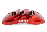 APR 16-23 Audi TT/TTS Quattro 370x34mm 6-Piston Big Brake Kit (MQB/MQBEVO 340mm) - Front - Red thumbnail 3