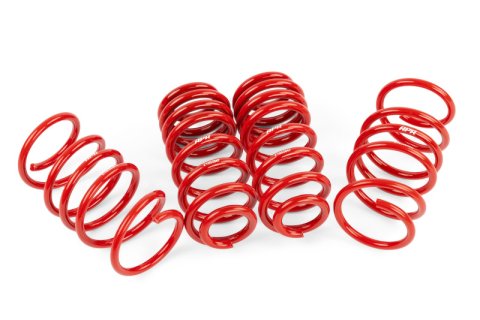 APR 22-26 Volkswagen GTI (MK8) Roll-Control Lowering Springs - Red thumbnail 1