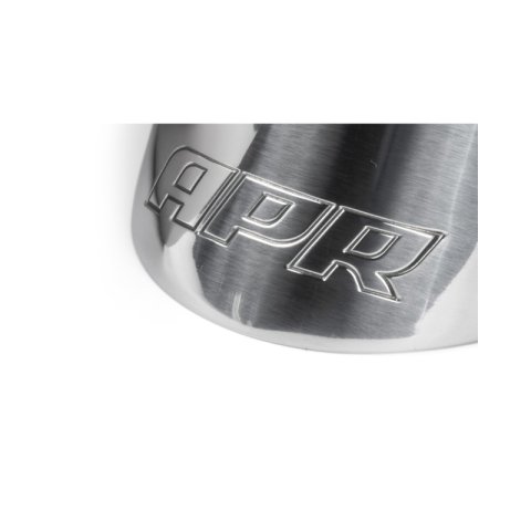 APR Double-Walled 3.5in Slash-Cut Tips - Polished Silver - Set of 2 thumbnail 2