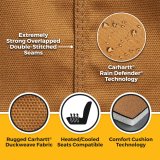Covercraft 24-25 Toyota Tacoma Crew Cab Carhartt PrecisionFit Front Row Seat Covers thumbnail 5