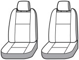 Covercraft 19-25 Dodge RAM 1500 Carhartt Super Dux SeatSaver Front Row Custom Seat Cover - Gravel thumbnail 6