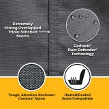 Covercraft 24-25 Toyota Tacoma Carhartt Super Dux SeatSaver Second Row Custom Seat Cover - Gravel thumbnail 5
