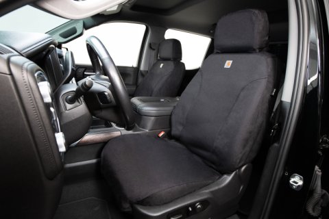 Covercraft 25 Toyota 4Runner Carhartt Super Dux SeatSaver Front Row Custom Seat Cover - Black