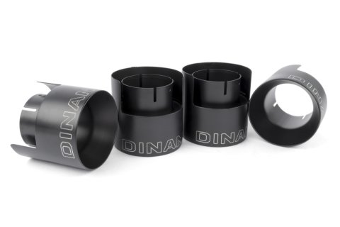 Dinan 21-27 BMW M3/M4 (G80/G82/G83) Valved Axleback Exhaust System - Black Tips thumbnail 3