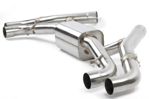 Dinan 20-26 BMW X5 M/X6 M (F95/F96) Valved Axleback Exhaust System - Polished Tips thumbnail 3