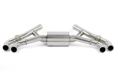 Dinan 20-26 BMW X5 M/X6 M (F95/F96) Valved Axleback Exhaust System - Polished Tips thumbnail 9
