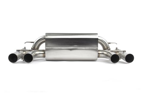 Dinan 19-21 BMW M2 Competition (F87) Free Flow Axleback Exhaust System w/X-Pipe - Black Tips thumbnail 7