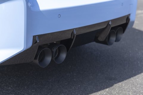 Dinan 23-26 BMW M2 (G87) Valved Axleback Exhaust System - Polished Tips thumbnail 2