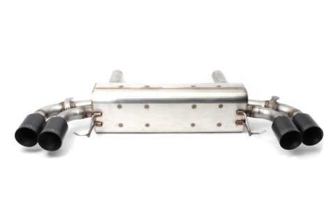 Dinan 18-23 BMW M550i (G30) Free Flow Axleback Exhaust System - Black Tips thumbnail 1