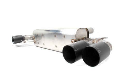 Dinan 18-23 BMW M550i (G30) Free Flow Axleback Exhaust System - Black Tips thumbnail 3