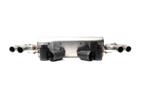 Dinan 18-23 BMW M550i (G30) Free Flow Axleback Exhaust System - Black Tips thumbnail 5
