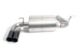 Dinan 12-16 BMW 328i/428i (F30/F31/F32/F33) Free Flow Axleback Exhaust System - Black Tips thumbnail 1