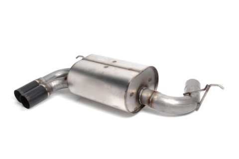 Dinan 17-20 BMW 330i/430i (F30/F31/F32/F33/F36) Free Flow Axleback Exhaust System - Black Tips thumbnail 1