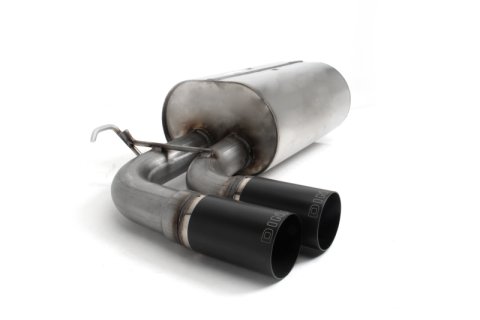 Dinan 17-20 BMW 330i/430i (F30/F31/F32/F33/F36) Free Flow Axleback Exhaust System - Black Tips thumbnail 3