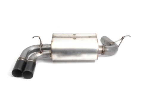 Dinan 17-20 BMW 330i/430i (F30/F31/F32/F33/F36) Free Flow Axleback Exhaust System - Black Tips thumbnail 4