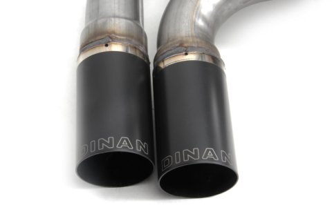 Dinan 17-20 BMW 330i/430i (F30/F31/F32/F33/F36) Free Flow Axleback Exhaust System - Black Tips thumbnail 5