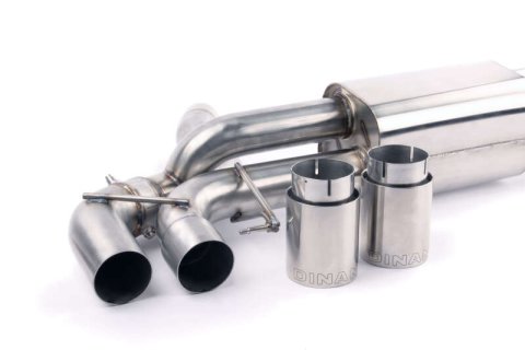 Dinan 18-23 BMW M5 (F90) Free Flow Axleback Exhaust System - Polished Tips thumbnail 1