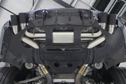 Dinan 18-23 BMW M5 (F90) Free Flow Axleback Exhaust System - Polished Tips thumbnail 9