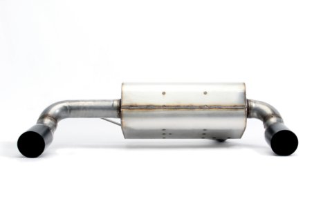 Dinan 16-18 BMW 340i (F30)/17-20 BMW 440i (F32) Free Flow Axleback Exhaust System - Black Tips thumbnail 2