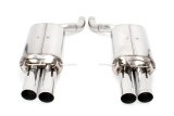 Dinan 06-10 BMW M5 (E60) Free Flow Axleback Exhaust System - Polished Tips thumbnail 1
