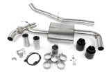 Dinan 16-23 BMW X1/X2 xDrive28i (F48/F39) Valved Axleback Exhaust System - Black Tips thumbnail 1