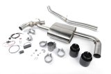 Dinan 17-24 Mini Cooper Clubman/Countryman S ALL4 (F54/F60) Valved Axleback Exhaust - Black Tips thumbnail 1